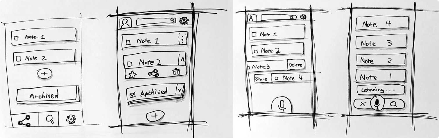 UI Sketch from scratch